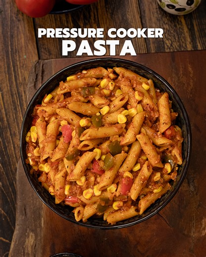 Pressure Cooker Pasta | One-Pot Penne Pasta Recipe | Quick Kids Lunchbox Idea #PressureCookerPasta #OnePotPasta #IndianStylePasta #PennePastaRecipe #KidsLunchboxIdeas #QuickDinnerRecipe #HomeCookingShow #LunchBoxRecipe #VegPasta | Home cooking