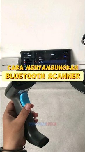 Cara konekin scanner Bluetooth || CARA KONEK BLUETOOTH SCANNER DI KASSEN KS606