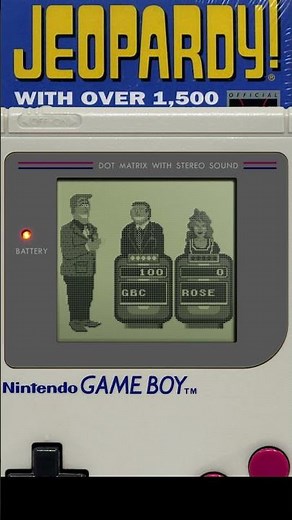 Jeopardy! (1991 GameTek) [All the Game Boy Shorts]