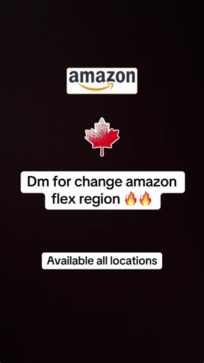 Amazon Flex Region Change Opportunities in Canada