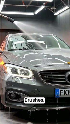 Touchless washes are safe…but not ideal.
