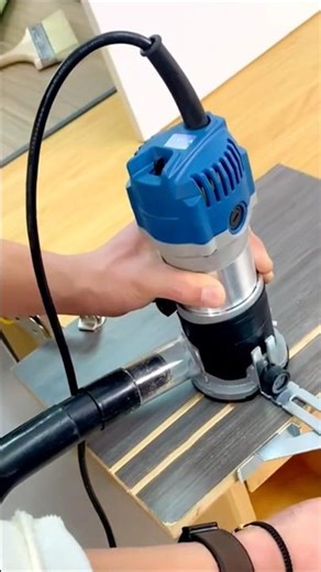 part314#Transparent🪚and visible dust collection base for edge #trimmers⚙️highly efficient dust#tools