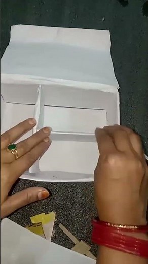 How to make easy first aid box from shoe box 😁 how to make first aid box for school project#shorts