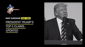 8.9K views · 306 reactions | President Trump has now made more than 3,000 false or misleading claims since taking office. | Fact Checker | Facebook