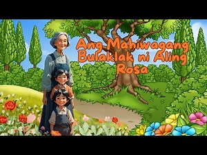 ANG MAHIWAGANG BULAKLAK NI ALING ROSA |KWENTONG PAMBATA TAGALOG | FILIPINO/ENGLISH STORY WITH MORAL