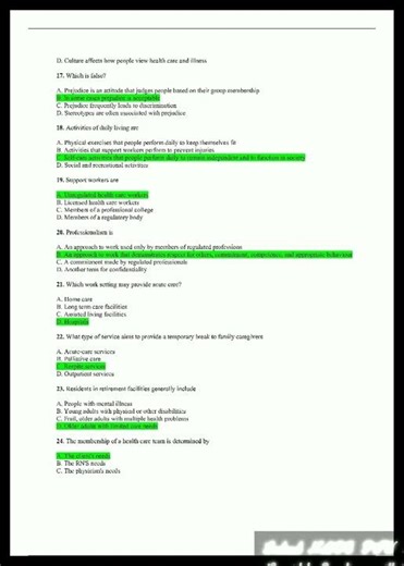 Latest NACC PSW Practice Exam 450 Complete Questions with Correct Verified Answers Graded A Please l