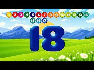 Number songs from 1 to 100 learning & educational songs kindergarten Montessori preschool nursery