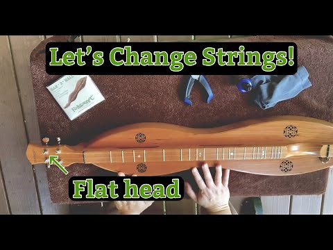 Changing Strings On A Flat Head Dulcimer | Free Dulcimer Lesson