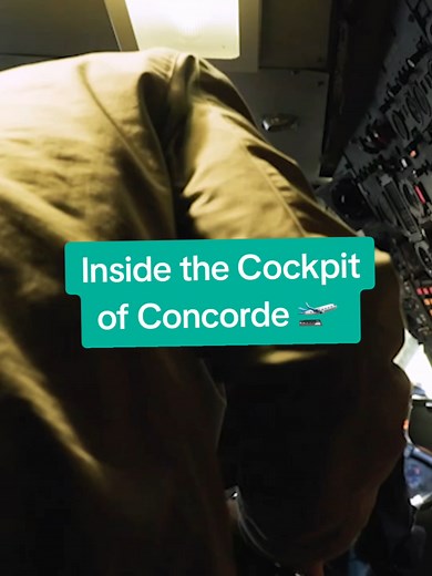 Exploring the Cockpit of a Concorde Aircraft