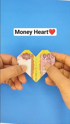 Heart Craft from Money 💖 | Easy Currency Note Heart Gift Idea | Craftpodia