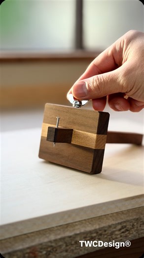 Takurou Seino on Instagram: "This Marking Gauge Is Easy to Make DIY I designed a marking gauge that’s easy to make using just a few basic tools! Normally, you’d chisel out a square hole, but honestly, that can be a bit of a hassle. So this time, I experimented with creating the square hole using an adhesive method instead. The contrasting wood in the middle adds a subtle accent and visual interest. For a marking gauge that uses a square bar, I honestly don’t think it gets any simpler than this �