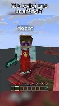 WALKA na CRAFTINGI w Minecraft!