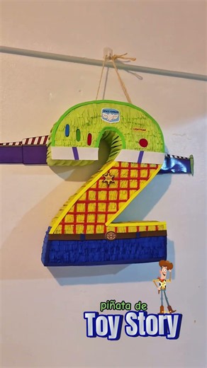 piñata de Toy Story #piñata #toystoryparty #toystorypiñata