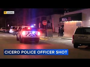 Undercover Cicero police officer seriously injured in shooting; 2 in custody, officials say