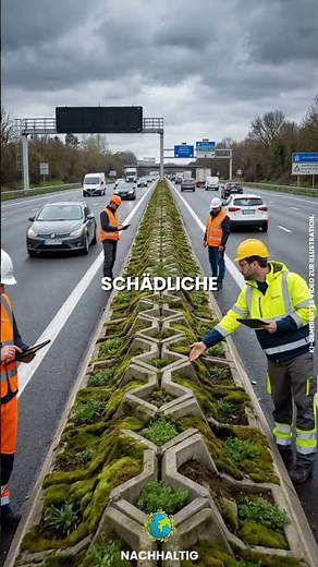 Frankreich hat eine Autobahn gebaut, die die Luft reinigt