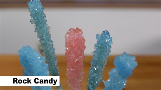 How to Make Rock Candy at Home | Rocky Candy Recipe Short Version