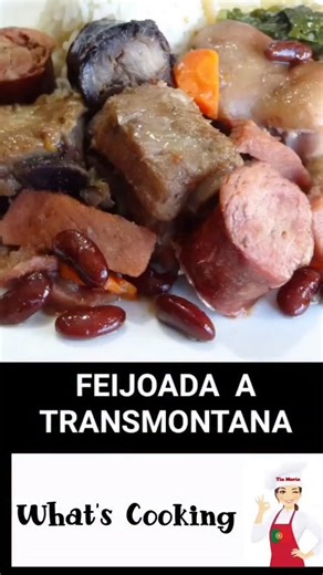 46 reactions | Happy Saturday! Let's make FEIJOADA A TRANSMONTANA.  This dish is a perfect weekend recipe. Make it today and enjoy all weekend.  #tiamariasblog #receitas #Receitasportuguesas #feijoada #feijão #portugueserecipes #cozinhaportuguesa #portugues | Tia Maria's Blog | Facebook