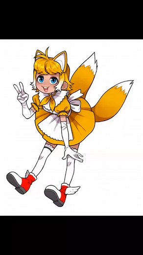 Gender Swap Version of Sonic & Tails and Knuckles