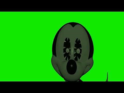 Nightmare Suicide Mouse Jumpscare Green Screen