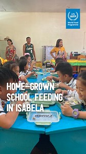 3.4K views · 29 reactions | : WFP and the Cauayan City Local Government, in partnership with the Government of France (Embassy of France to the Philippines and Micronesia) and the Philippine Government, brings home-grown school feeding to Isabela.  This initiative supports schoolchildren's learning by providing nutritious meals sourced from local farmers. ‍ | World Food Programme | Facebook