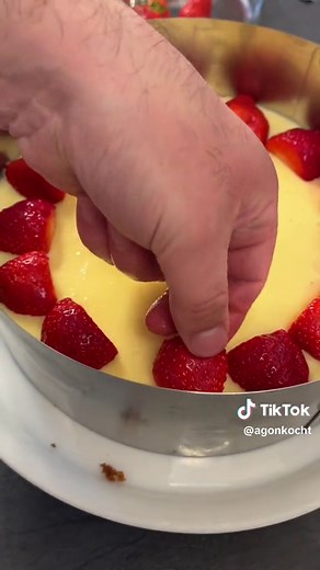 Erdbeerkuchen mit Vanillepudding Rezept