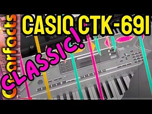 Casio classic in my garage: The mighty CTK-691 !