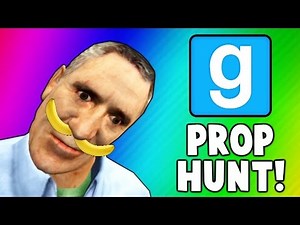 Vanoss中文 Gmod有趣時刻-即刻香蕉、史上最快躲貓貓、高級躲貓貓指導手冊(Gmod Prop Hunt Funny Moments)