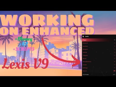GTA V Lexis Mod Menu 2025 Working on Enhanced!!