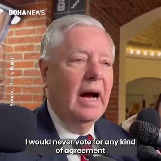 @iran_pahlavi__1404 on Instagram: "U.S. Senator Lindsey Graham has sharply criticised Arab countries in the Middle East, saying he would oppose any agreement that binds the United States to them, accusing some allies of undermining U.S. interests by intervening to halt action against Iran. The Republican lawmaker said certain allies had been "more than disappointing" and questioned their reliability in supporting U.S. policy toward Iran.⁠ ⁠ @lindseygrahamsc⁠ ⁠ #Qatar #Doha #DohaNews #news #Arab 