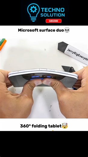 Microsoft Surface Duo: Durability Test 💥📱 #Technology #Review #microsoft #HARXTECH