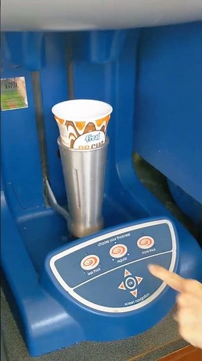 f'real milkshake machine at the local gas station, USA America #milkshake #shortswithcamilla