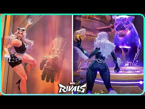 All Black Cat Voice Lines – Reactions & Secret Lines Marvel Rivals