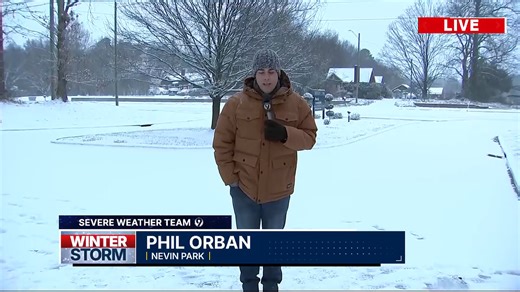 What happens when we put Channel 9 Sports Director Phil Orban on snow coverage? Pure joy: | WSOC-TV