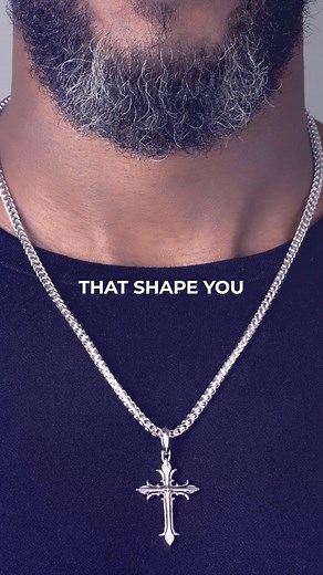 3.3K views · 13 reactions | Carry more than style. The Faith Silver Cross Pendant is crafted from solid sterling silver, rhodium-plated for lasting shine, and designed for men who wear faith with courage. Free luxury packaging. Lifetime warranty. | Proclamation Jewelry | Facebook