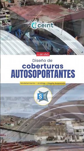 ⚠ Workshop Course ⚠ Design of AUTOPORTANT Covers - SAP2000 [Modeling, Analysis and Design]