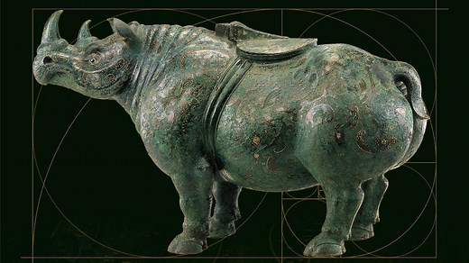 Digital exhibition of 2,000-year-old rhino-shaped bronze zun vessel opens at National Museum of China