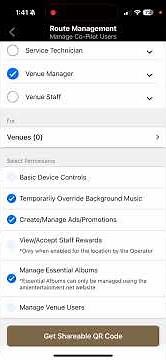 Creating Co-Pilot Accounts for Venue Managers/Staff and Service Techs