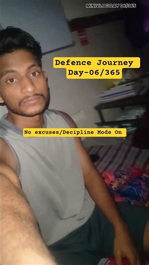 Day-06/365, Defence Journey/Minivlog Defence Journey #decipline #targetcds #minivlog