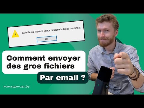 Comment envoyer un gros dossier par email (Pour débutant)