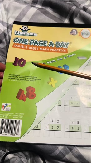 He loves this Math practice book #math #fy #momsoftiktokclub #learning #kindergarten