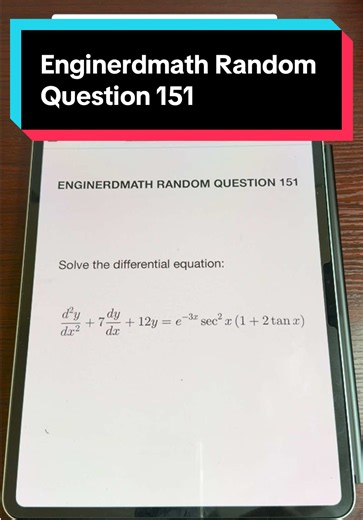 Enginerdmath Random Question 151 — engineering math problem