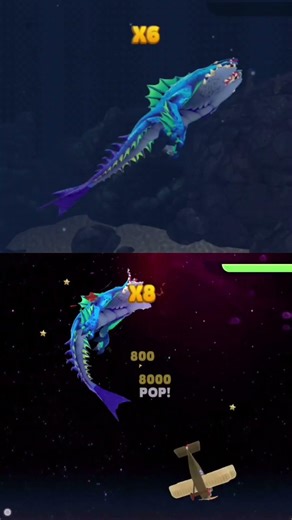 Hungry Shark Evolution - All Abilities vc All Sky Abilities #shorts