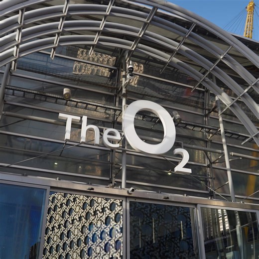 Welcoming the New Year under the iconic roof of The O2.🧧🐉 | The O2