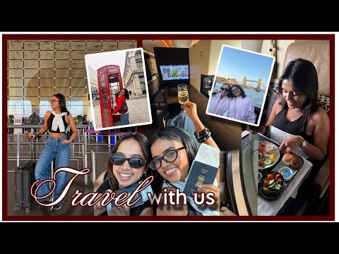 Annual Dream Trip to London | FIRST BUSINESS CLASS TOGETHER ✈️✨🧿