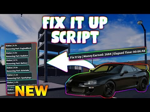 *NEW* Fix It Up! Script (PASTEBIN 2025) ( AUTO FARM )