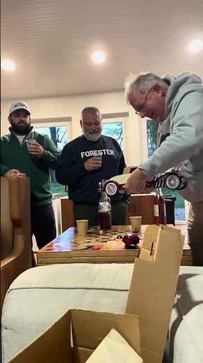 Sharing Pours from a 1935 Deusenberg Jim Beam Decanter at Bourbon Palooza