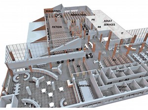 Downers Grove Library Unveils Designs for Interior Renovation