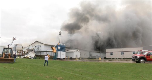 Cause of Miken Sports Fire in Caledonia 'Undetermined'
