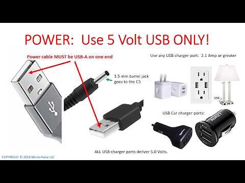 Micro-Pulse ICES model C5 (and B5) - Important Care and Use Instructions