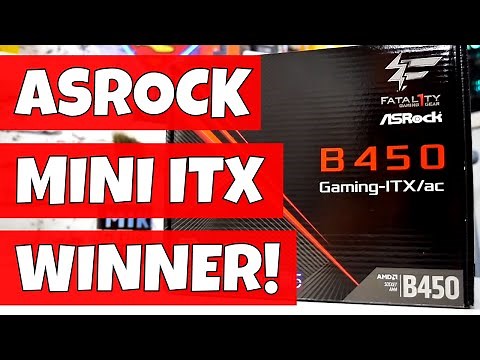 BEST AM4 Mini ITX Motherboard ASRock B450 Fatal1ty Gaming ITX AC